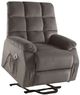 ACME Furniture Ipomoea Gray Recliner with Power Lift and Massage-0