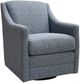 Decor-Rest® Furniture LTD Manhattan Graphite Swivel Chair-0