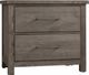 Vaughan-Bassett Dovetail Mystic Gray Nightstand-0