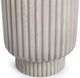 Classic Home Givens Light Gray Concrete Outdoor Accent Table-3