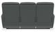 La-Z-Boy® Tripoli Grey Power Wall Reclining Sofa with Headrest and Lumbar-3