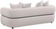 Coaster® Jeanette 2-Piece Upholstered Beige Round Arm Sofa Set-3
