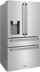 ZLINE ENERGY STAR® 36" 21.6 Cu. Ft. Fingerprint Resistant Stainless Steel Counter Depth French Door Refrigerator-3