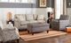 Craftmaster® Customizable Craftmaster Essentials Rolled Arms 3-Cushion Sofa-1