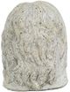 A & B Home Gray Lady Bust Statue with Long Hair-4