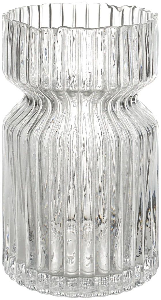 Renwil® Gladys Clear Fluted Vase-0