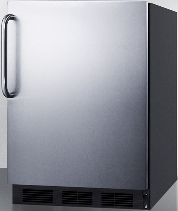 Accucold® by Summit® 5.5 Cu. Ft. Stainless Steel Under the Counter Refrigerator-1