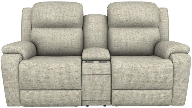 La-Z-Boy® Dorian Spa Power Reclining Loveseat with Console, Headrest, and Lumbar-1