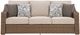 Signature Design by Ashley® Laguna Heights Beige/Gray Fabric/Resin Wicker Outdoor Sofa-2