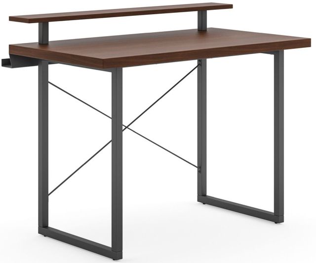 homestyles® Merge Brown Desk, Monitor Stand, and File Cabinet-1