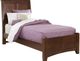 Vaughan-Bassett Bonanza Cherry Twin Sleigh Bed-0