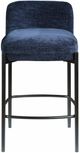 Meridian Furniture Burton Navy Counter Stool-1