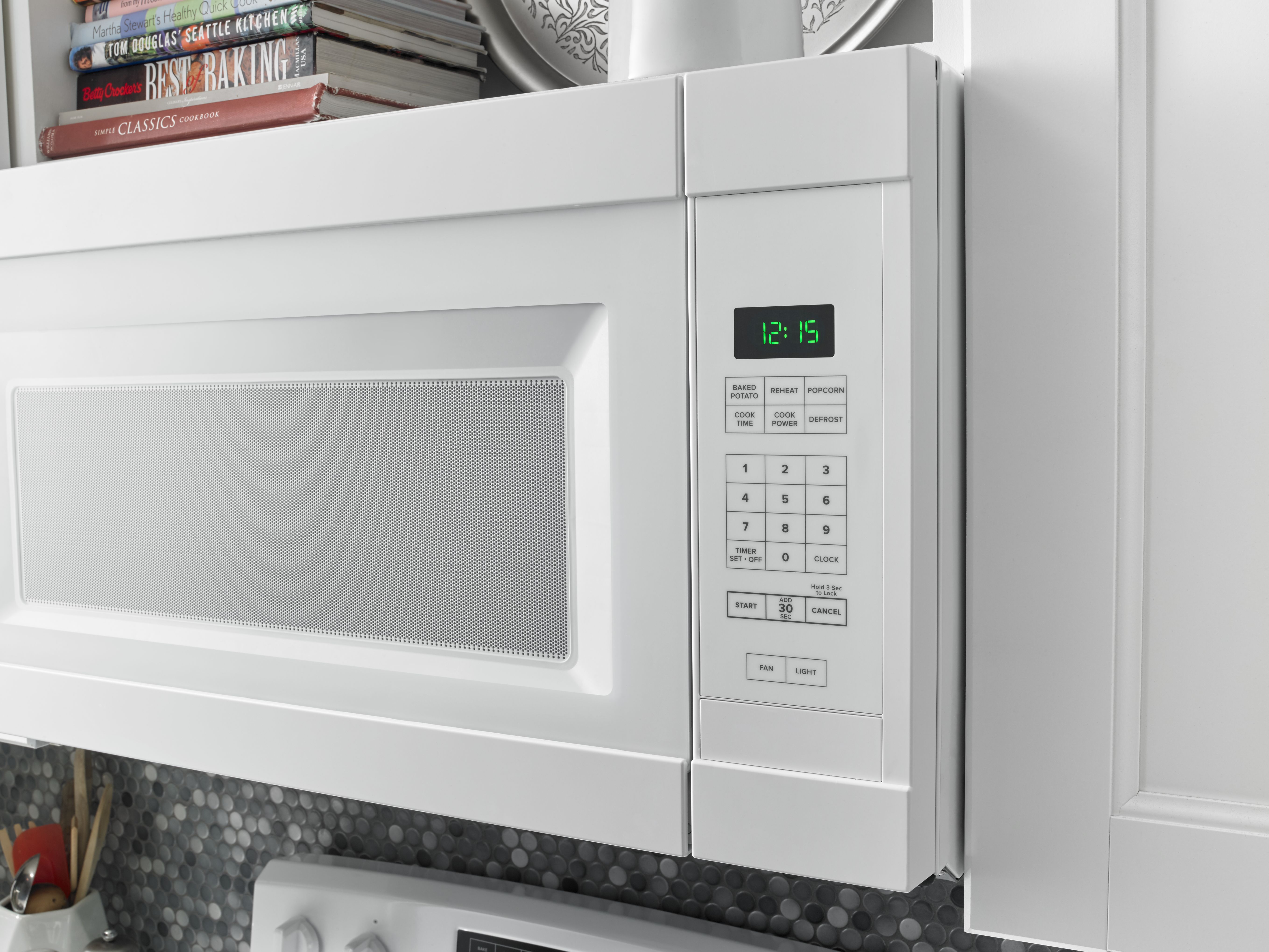 Amana 1.6 Cu. Ft. White Over The Range Microwave - Thumbnail 5
