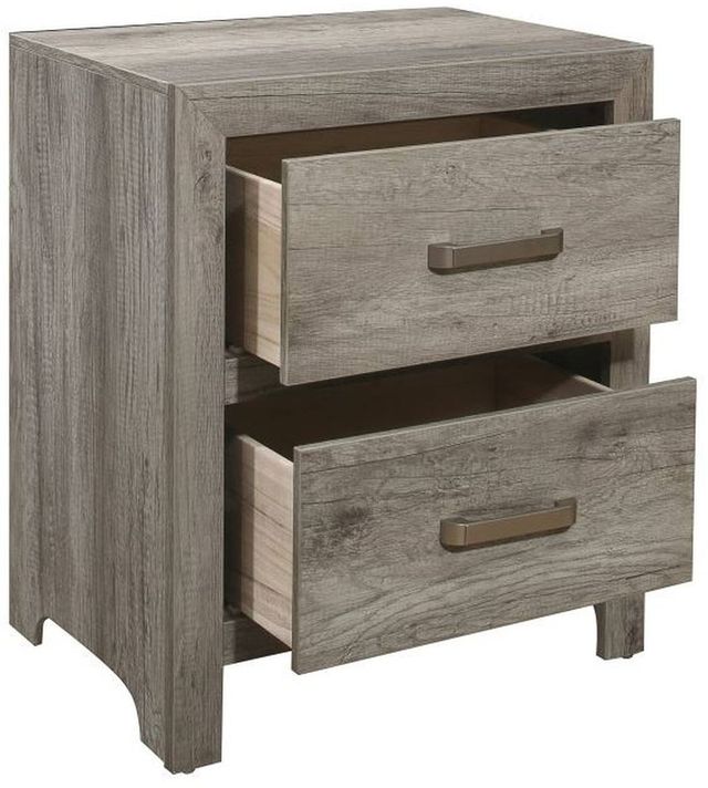 Homelegance® Mandan Weathered Gray Nightstand-3