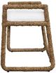 Uttermost® Araiza White Fabric Bench-4