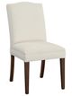 Fairfield® Customizable Entree Dining Camel Short Back Dining Chair with Tobacco Legs-0