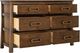 International Furniture Direct Roots Brown Dresser-3