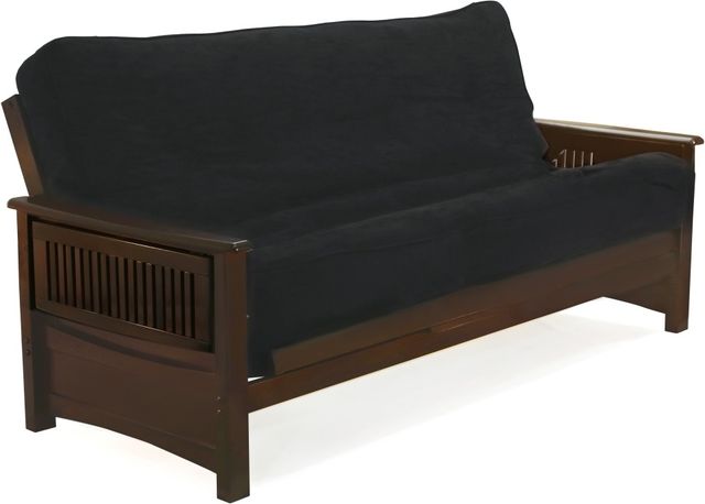 Night & Day Furniture™ Sunrise Dark Chocolate Queen Moon Glider Futon-0