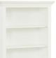 Winners Only® Tamarack White Bookcase-1