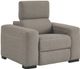 Signature Design by Ashley® Mabton Gray Power Recliner with Adjustable Headrest-1