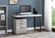 Monarch Specialties Inc. Grey Reclaimed Wood 48" Computer Desk-0