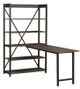 Liberty Furniture Tanners Creek Greystone Desk and Bookcase Set-0