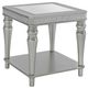 Elements International Avril Silver End Table-0
