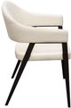 Diamond Sofa® Adele 2-Piece Cream Dining Chair Set-2