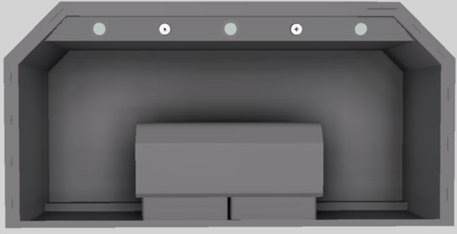 Vent-A-Hood® Designer Series 48" Gunsmoke Wall Mounted Range Hood-4