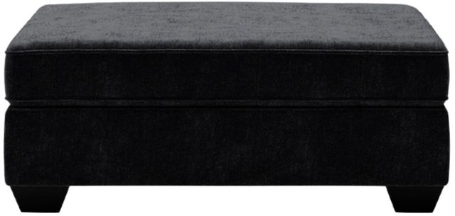Signature Design by Ashley® Lavernett Charcoal Oversized Accent Ottoman-1