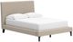 Signature Design by Ashley® Cielden Soft Gray Youth Full Upholstered Panel Bed-1