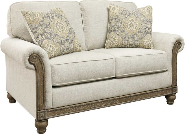 Benchcraft® Stoneleigh Alabaster Loveseat-0