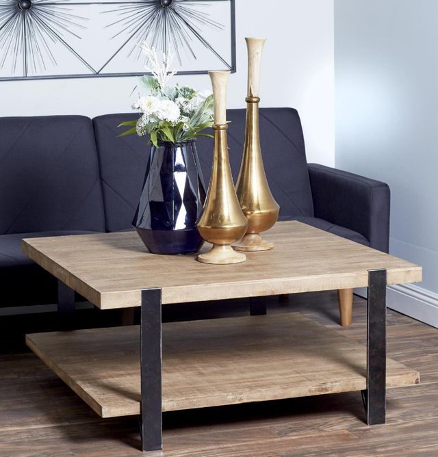 Deco Marche Brown Coffee Table-3
