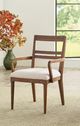 Kincaid® Monogram Walnut Clubhouse Walnut/White Arm Chair-3