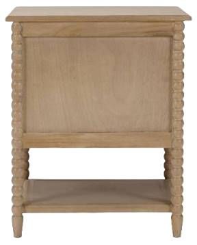 Bramble Customizable Cholet 2-Drawer Bedside Table-4