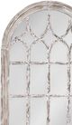 Bassett Mirror Ingram Distressed White Floor Mirror-1
