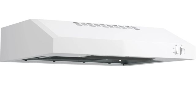 GE® Series 24" White Under Cabinet Range Hood-3