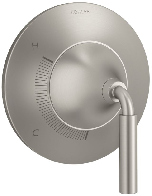 KOHLER® Tone™ Rite-Temp® Vibrant Brushed Nickel Valve Trim-0