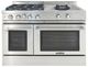 Capital Cooking™ Classic Chef 48" Stainless Steel Sealed Burner Pro Style Gas Range with Sealed Power Wok-0