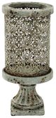 A & B Home Southern Living Dawn Gold Large Candle Holder-0