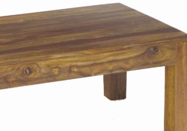 Jaipur Furniture Cube Brown Coffee Table-1