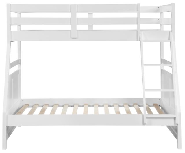 Homelegance® Sloane White Twin/Full Bunk Bed-3