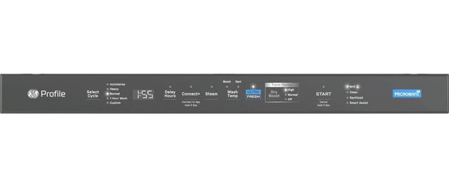 GE Profile™ 24" Fingerprint Resistant Stainless Steel Built-In Top Control Dishwasher-3