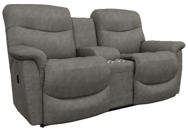 La-Z-Boy® James Lead Manual Reclining Loveseat with Console-0