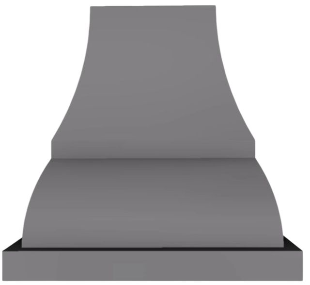 Vent-A-Hood® Designer Series 66" Gunsmoke Island Range Hood-3