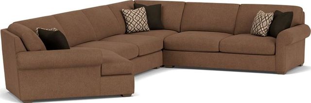 Flexsteel® Randall Brown Cafe Sectional-0