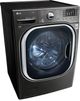 LG 4.5 Cu. Ft. Black Stainless Steel Front Load Washer-4