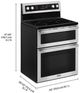 Maytag® 30" Fingerprint Resistant Stainless Steel Freestanding Electric Range-2