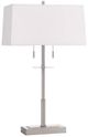 Cal® Lighting & Accessories Norwich Brushed Steel Table Lamp-0