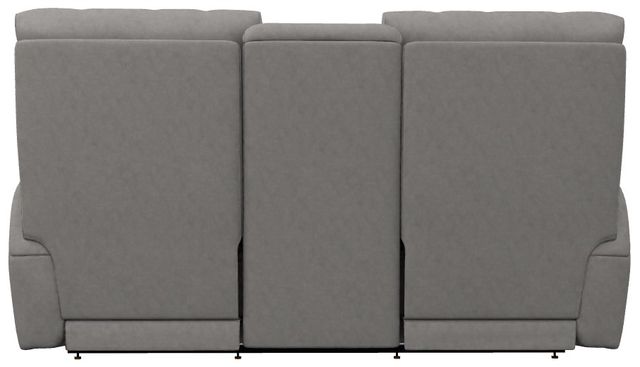 La-Z-Boy®  Cassian Powder Power Reclining Loveseat with Console, Headrest, and Lumbar-4